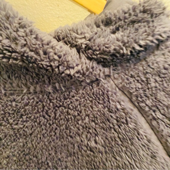 Nike Sherpa Therma Fleece Training Pullover Hoodie Dark Purple Women's M - Picture 8 of 10